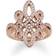 Thomas Sabo Love Knot Ring - Rose Gold/White