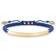 Thomas Sabo Pulsera Mujer LBA0067-899-1 Azul Plata Dorado (21 cm)