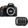 Nikon D5600 Nero Kit AF-S DX 18-105 mm G ED VR Sensore CMOS 24Mpx Display Touch 3.2' Video Full HD Wi-Fi