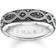 Thomas Sabo Love Knot Band Ring - Silver/Black