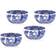 Spode Blue Italian Soppskål 10.5cm 4st