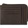 Piquadro Zipper Coin Pouch - Dark Brown (PU1243B3)