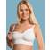 Carriwell Maternity & Nuring Bra Seamless Carri-Gel Supports White