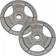 DKN Tri Grip Cast Iron Olympic Weight Plates 2x20kg