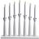 Markslöjd Måseskär White Adventsljusstake 49cm