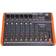 Ibiza MX401 Completo mezclador semiprofesional de 4 canales (ecualizador de 5 bandas) con entradas de micrófono y línea y salidas REC, RCA, auriculares y AUX USB Negro y naranja