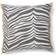 Classic Collection Zebra Cojín de Decoración Completo Gris (50x50cm)