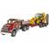 Bruder MACK Granite Truck with Low Loader & JCB 4CX 02813