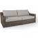 Brafab Glendon 3-Sitzer Sofa Rustikal Inkl. Kissen Sofá de Exterior