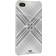 White Diamonds Grid Mobile Phone Case