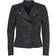 Only Ava Faux Leather Biker - Musta