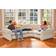 vidaXL Intex Inflatable Sofa 257cm 4 Seater