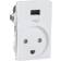 Lauritz Knudsen LK Fuga m/USB 1,5 modul - Hvid