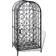 vidaXL 240943 Black Vinställ 44x100cm