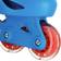 OXELO Roller bambino PLAY3 blu-rosso blu cobalto blu rosso