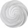 Le Klint Swirl White Ceiling Flush Light ∅ 60cm