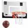 SKLZ Mini canestro per bambini. Pro Mini Hoop. arancione bianco nero