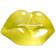 Kosta Boda Make Up Hotlips Prydnadsfigur 6.5cm