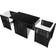 vidaXL 40925 Juego de comedor de patio, 1 Mesa incl. 2 Sillas