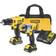 Dewalt DCK211C2T-QW Kit de 2 outils 10,8V Perceuse-visseuse Visseuse à chocs 10,8V 2 batteries XR Lithium-ion 1,5 Ah Chargeur multi-voltage