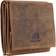 Greenburry Vintage Viennese Box Wallet - Antique Brown