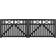 Plus Vinesse Double Door Grate 300x98cm