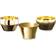 Skultuna Kin Brass Set of Three - One Size Porte-bougie 4.5cm 3pcs