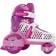 SFR Stomper Adjustable Quad Skates Pink/White/Purple