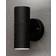 Konstsmide Modena Black Wall Flush Light 6cm