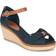 Tommy Hilfiger Sandali con tacco a zeppa ELBA - Blu