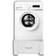 vidaXL Washing Machine Pedestal With Drawer White