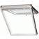 Velux GPU MK04 0070 Aluminium, Trä Överkantshängt 3-glasfönster, 2-glasfönster 78x98cm