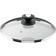 Lacor Glass with Steam Hole Lid 22 cm