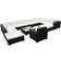 vidaXL 41262 Loungeset, 1 Bord inkl. 1 Stolar & 3 Soffor