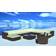 vidaXL 41262 Loungeset, 1 Bord inkl. 1 Stolar & 3 Soffor
