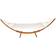 tectake Double lounger hammock XXL with wooden frame for 2 persons