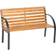 tectake Classic Wooden Banc de Jardin