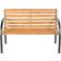 tectake Classic Wooden Banc de Jardin