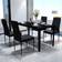 vidaXL 242986 Juego de comedor de patio, 1 Mesa incl. 4 Sillas