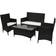 vidaXL 40633 Loungesæt, 1 borde inkl. 2 stole & 1 sofaer