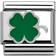Nomination Composable Classic Link Clover Charm - Silver/Green