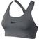 Nike Classic Swoosh Sports Bra - Carbon Heather/Anthracite/Black