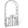 vidaXL Rose bue ed jernport 37x230cm