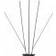 vidaXL Five Row Bird and Pigeon Spikes 6st
