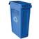 Rubbermaid Slim Jim Waste Container with Venting Channels 87L