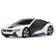 Jamara Voiture télécommandée BMW I8 27 Mhz 1:24 Blanc Noir