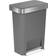 Simplehuman Rectangular Pedal Bin with Liner Pocket 45L