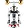 Alessi Circus Strongman Cascanueces 15.2cm