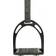 HKM Aluminium Light Stirrups - Black