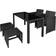 vidaXL 42521 Juego de comedor de patio, 1 Mesa incl. 2 Sillas